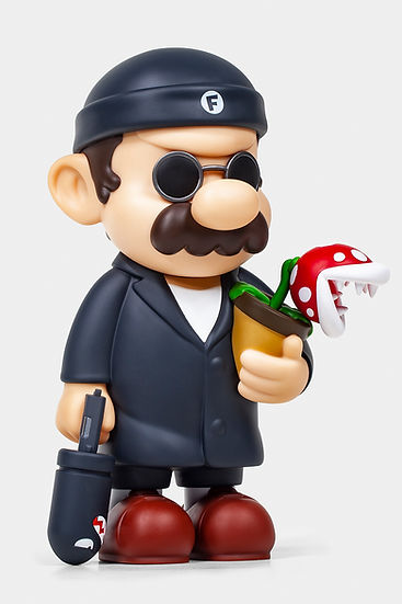 פסל של סופר מריו בדמות לאון קלאסי 26 ס"מ