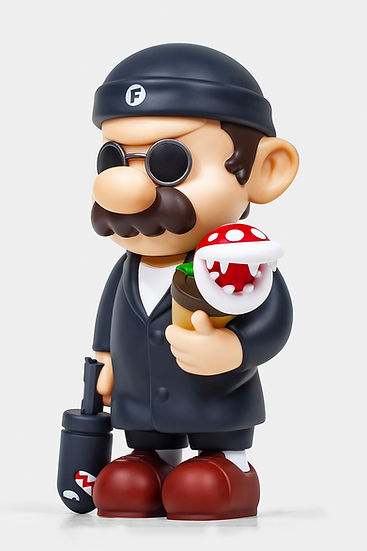 פסל של סופר מריו בדמות לאון קלאסי 26 ס"מ