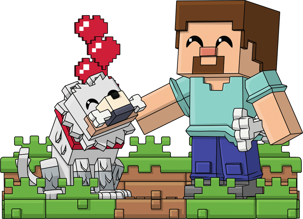 בובת אספנות יוטוז של סטיב מאלף זאב - מיינקראפט