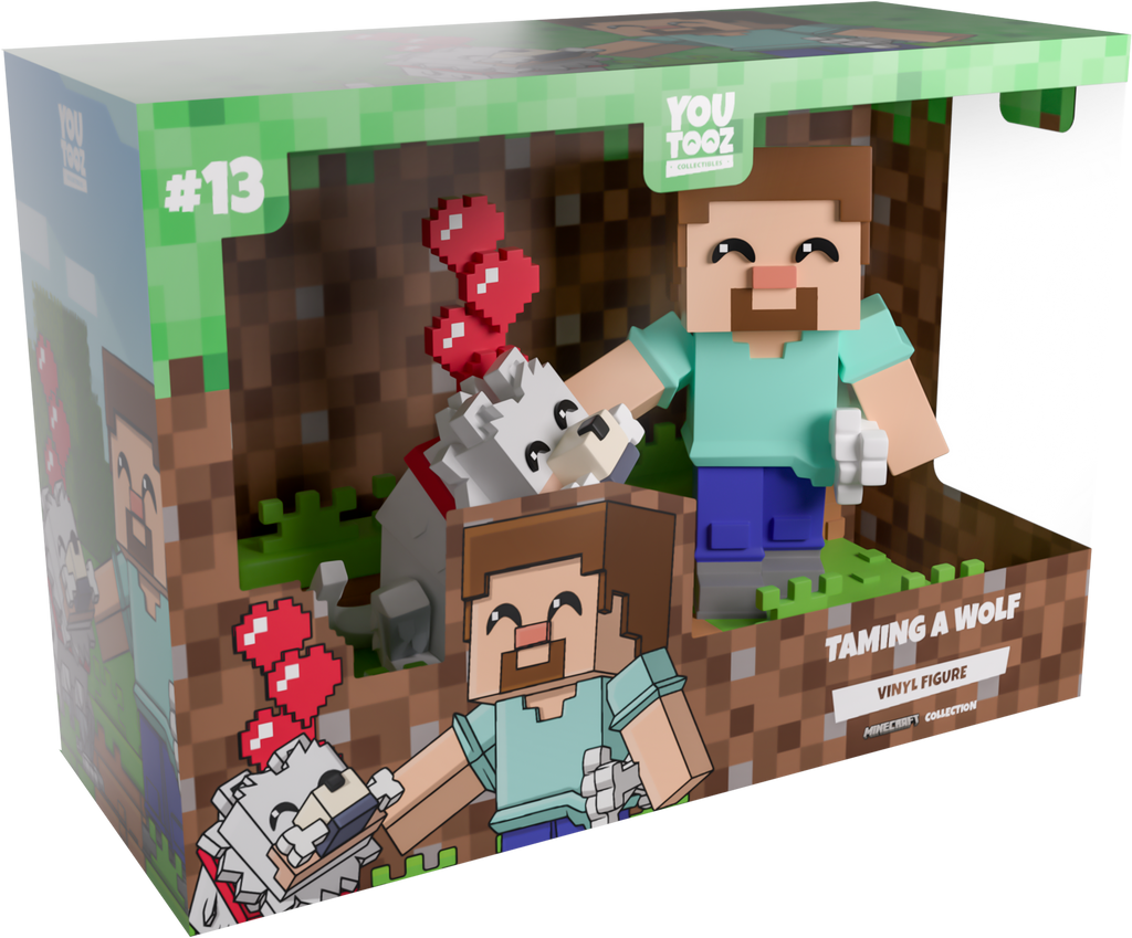 בובת אספנות יוטוז של סטיב מאלף זאב - מיינקראפט