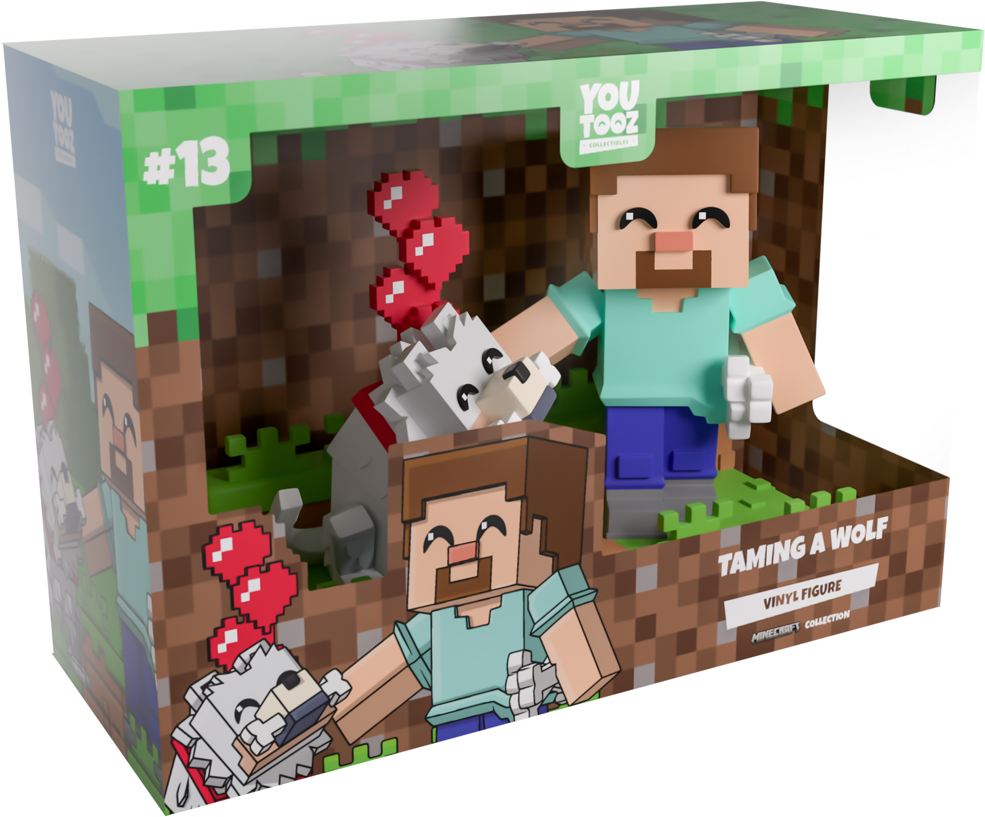 בובת אספנות יוטוז של סטיב מאלף זאב - מיינקראפט