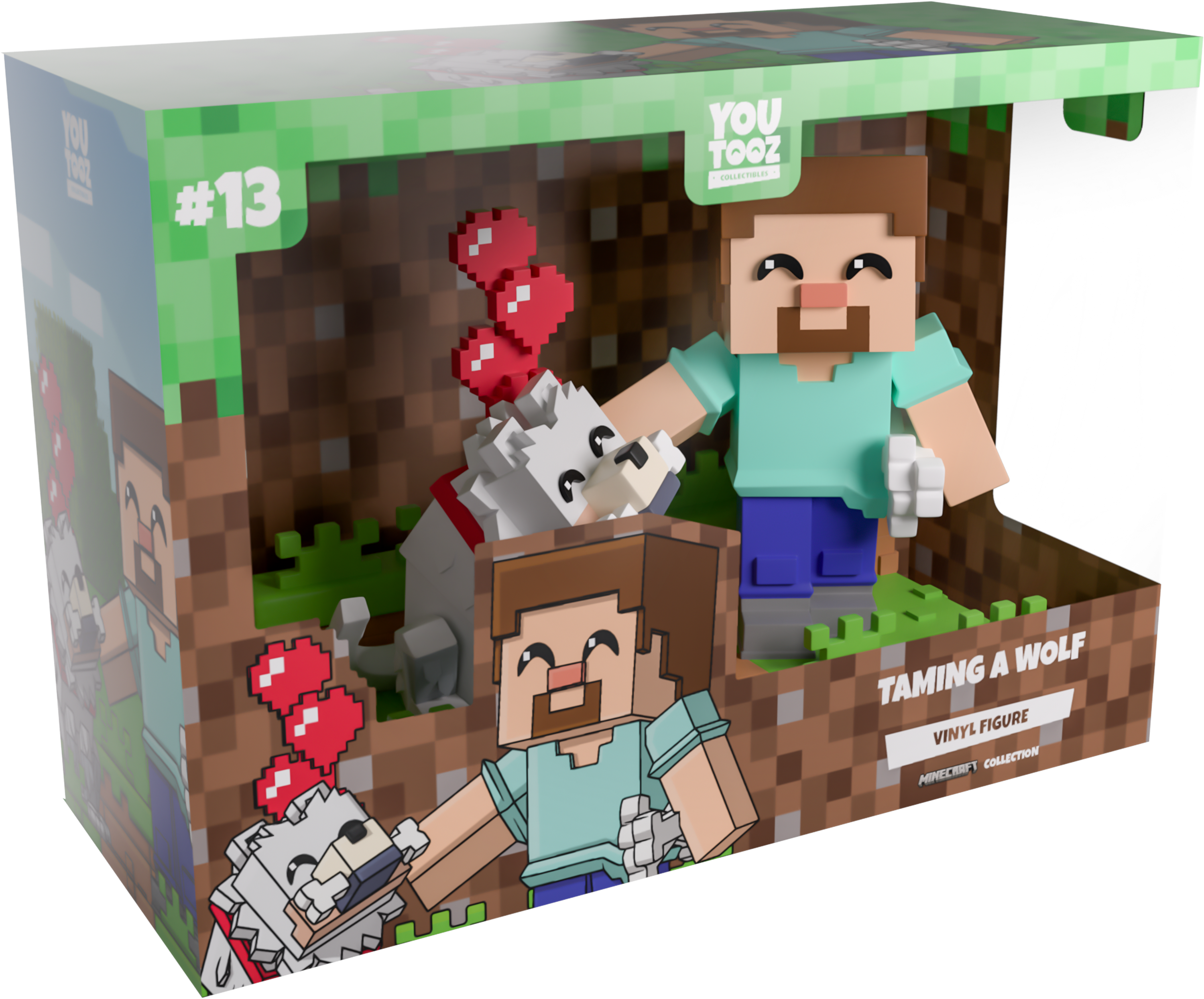 בובת אספנות יוטוז של סטיב מאלף זאב - מיינקראפט