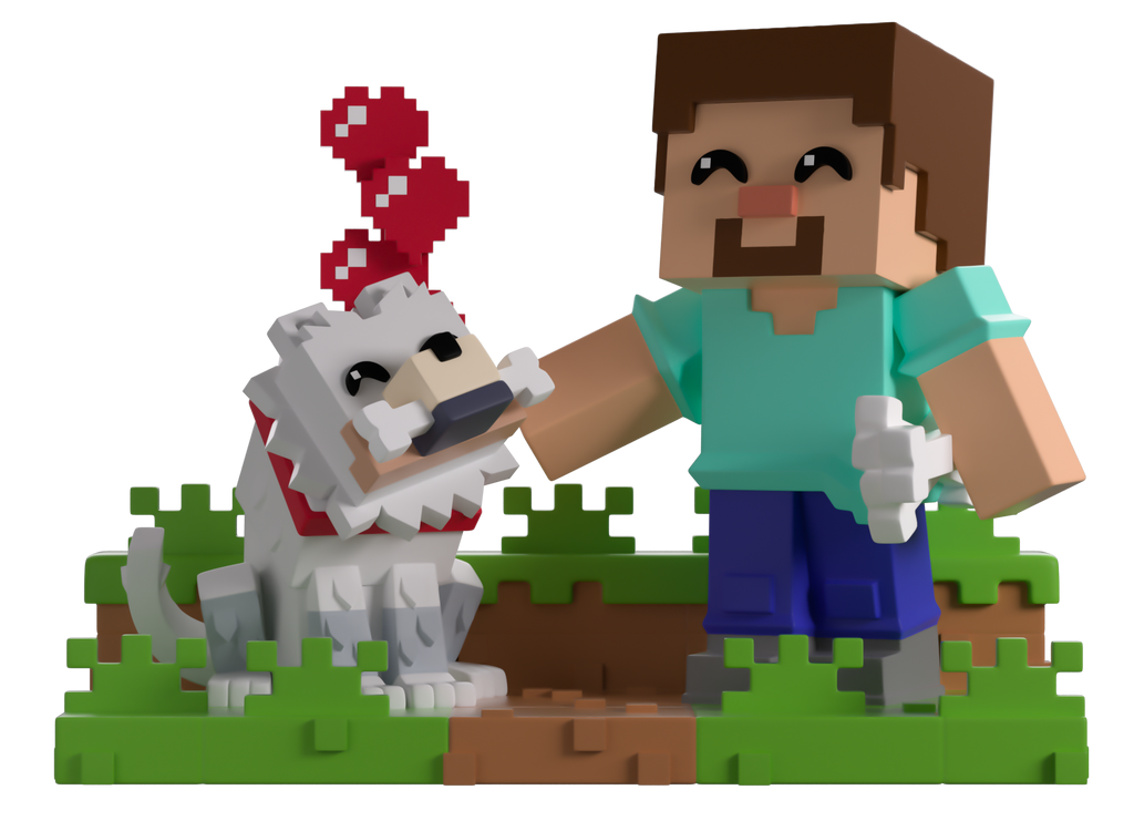 בובת אספנות יוטוז של סטיב מאלף זאב - מיינקראפט