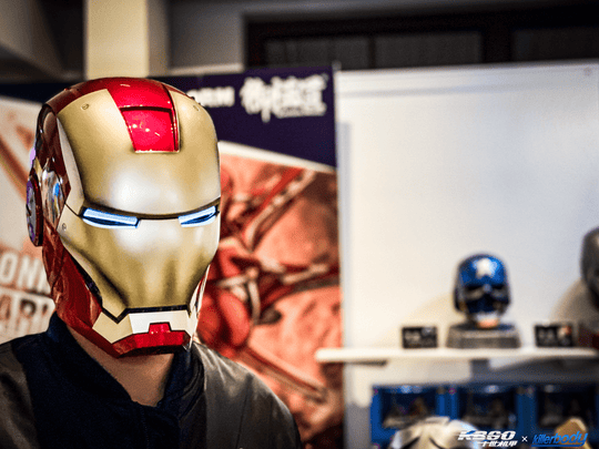 קסדת איירון מן לבישה MK7 1:1  Killerbody