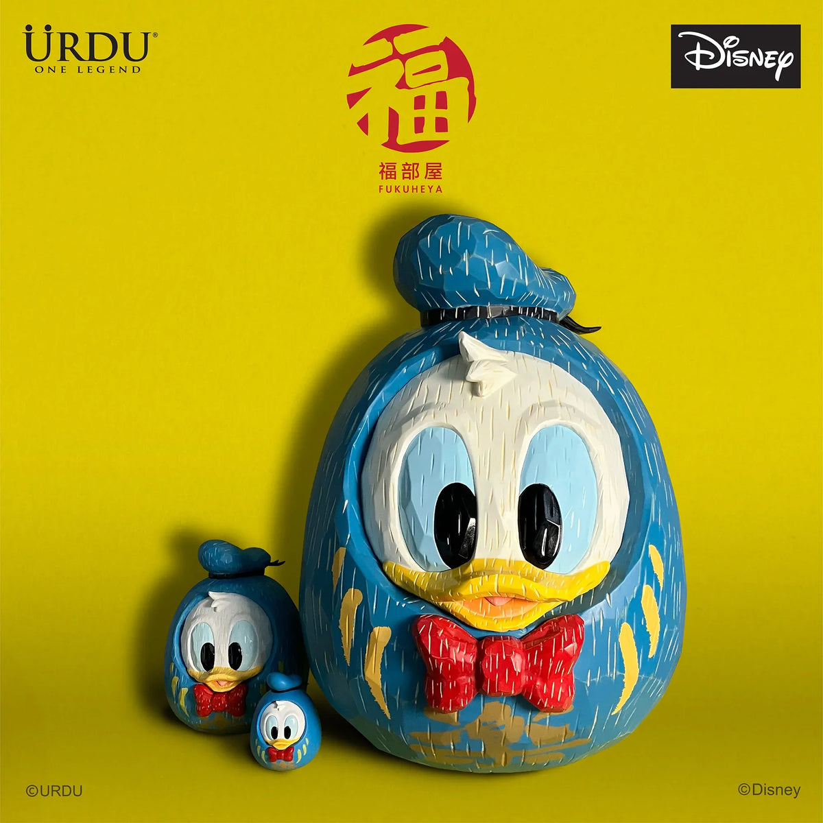 Disney Fukuheya Daruma - Donald Duck (Original)