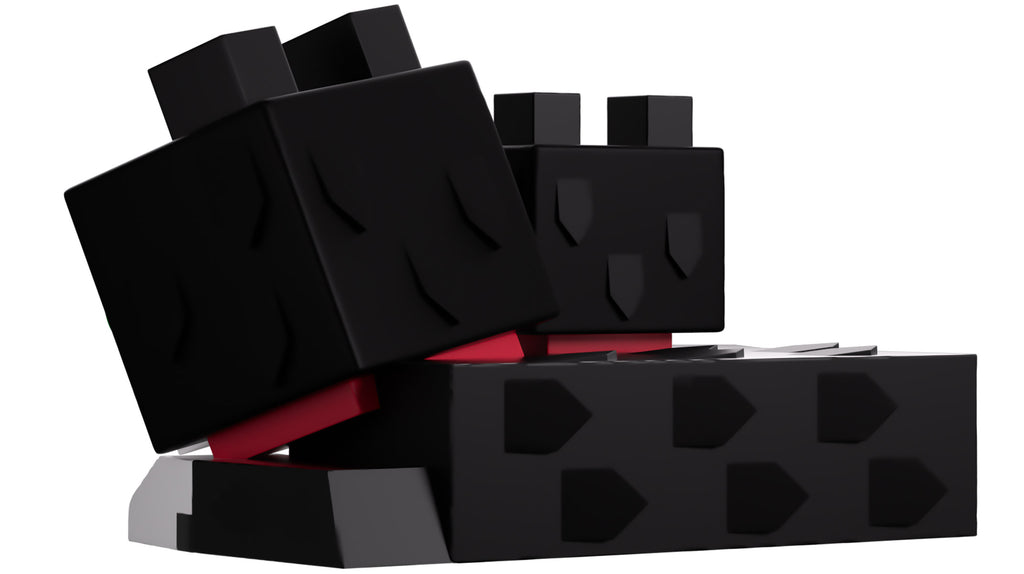 בובת אספנות יוטוז של חתול שחור - לבן מיינקרפאט