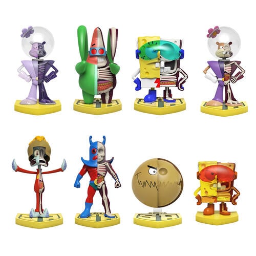 קופסת הפתעה של בוב ספוג גיבורי על