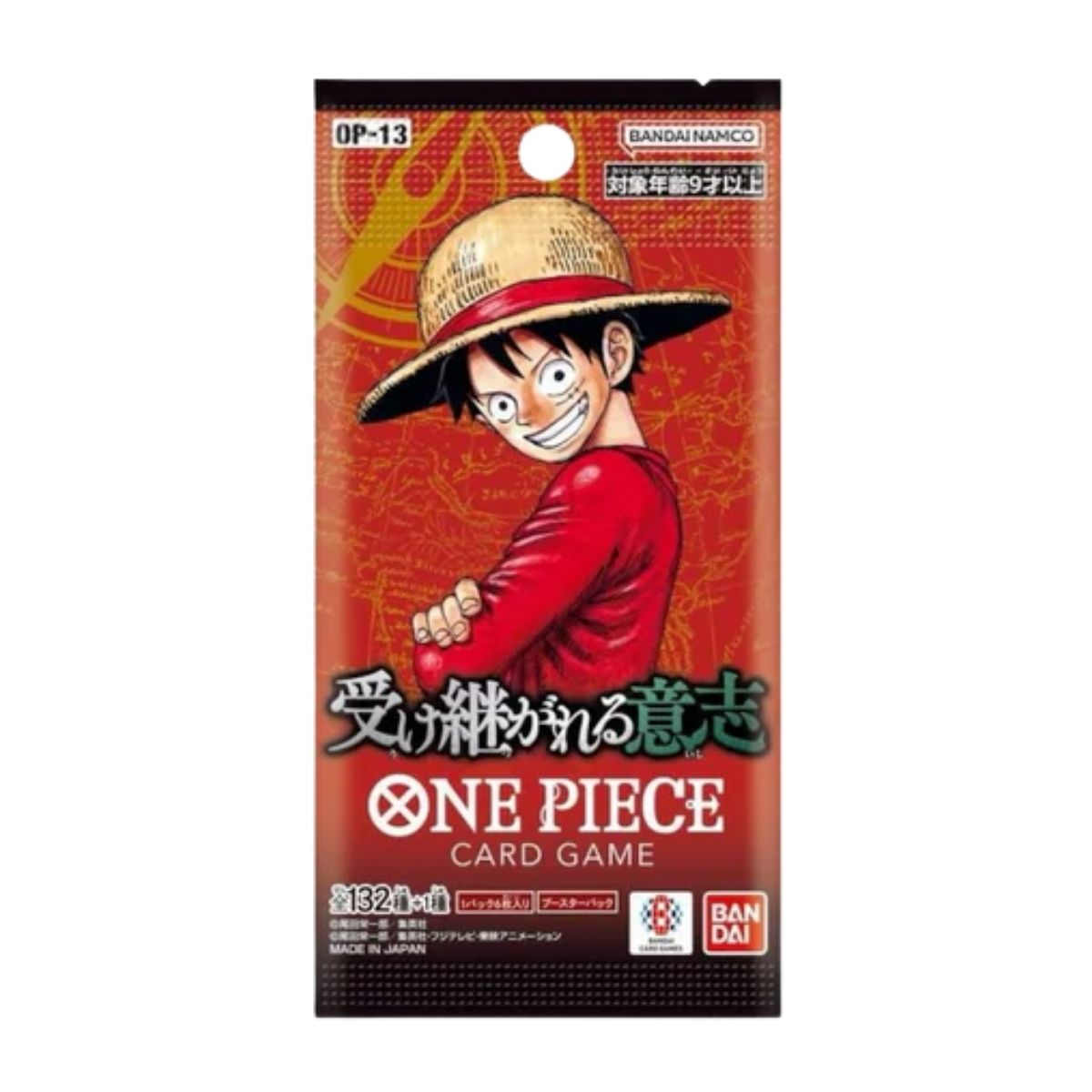 One Piece Japanese - Carrying on His Will חפיסת קלפי וואן פיס