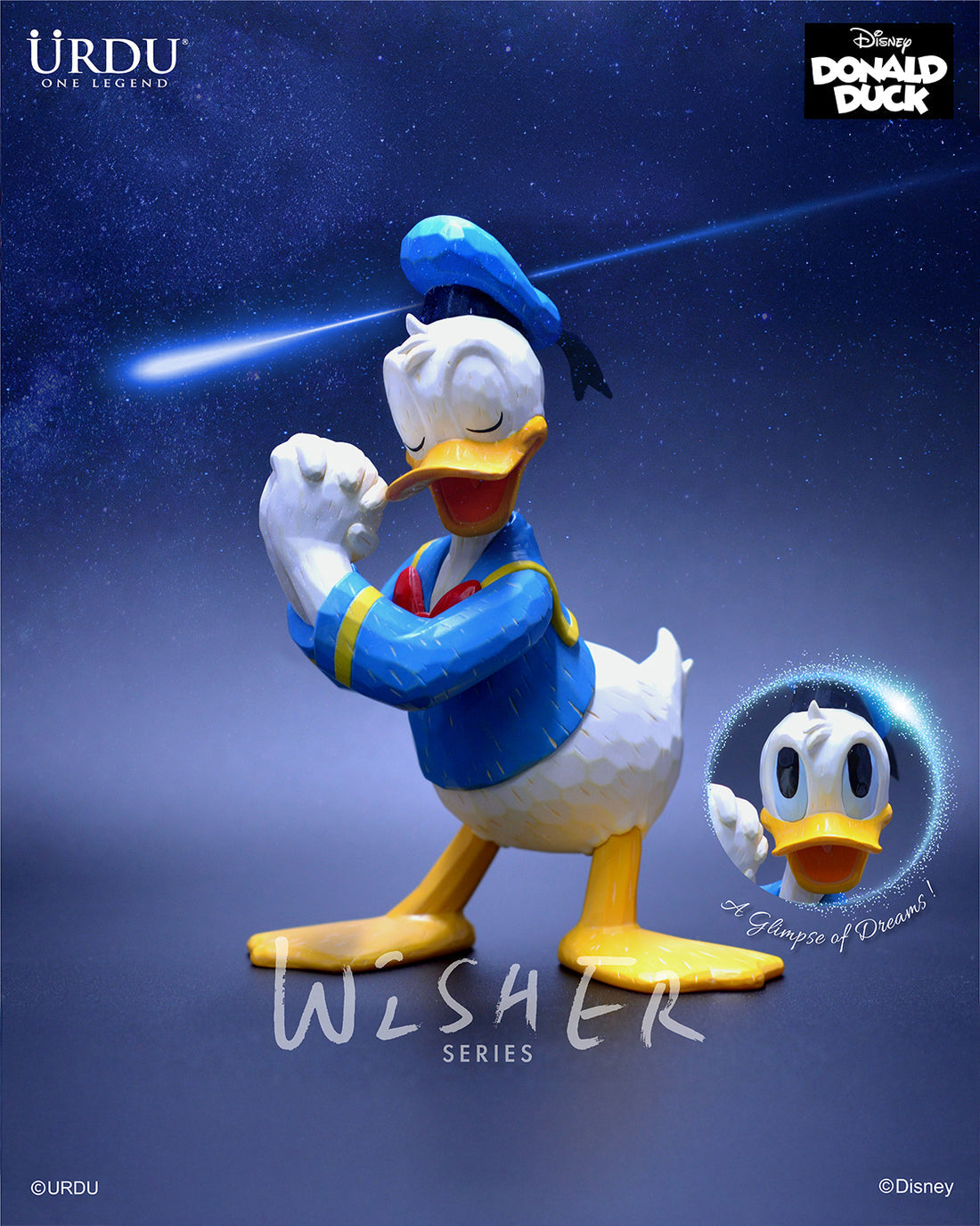 URDU  DISNEY WISHER SERIES FIGURE – DONALD DUCK