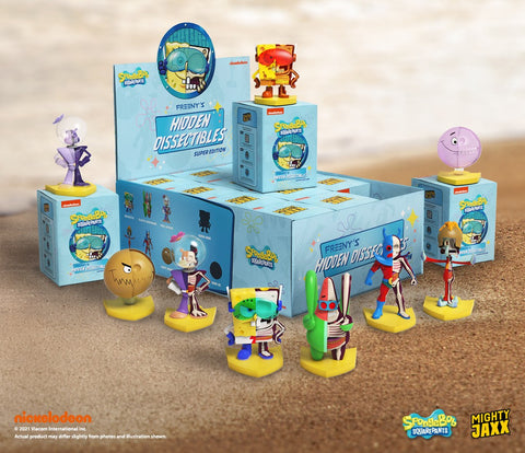 קופסת הפתעה של בוב ספוג גיבורי על