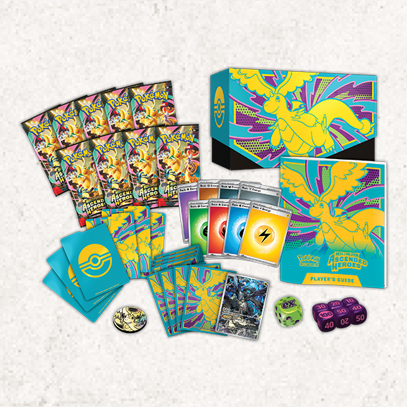 Pokemon English Ascended heroes Elite Trainer Box מארז פוקימון