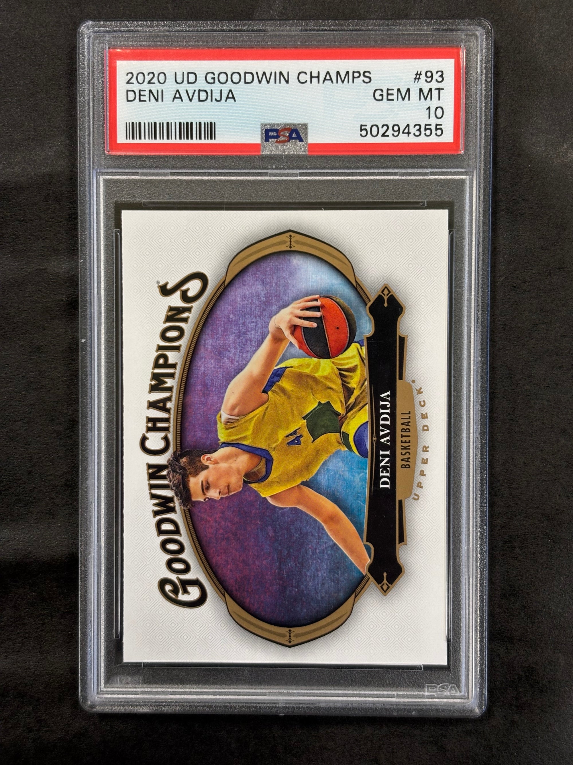 2020 UPPER DECK GOODWIN CHAMPIONS #93 DENI AVDIJA