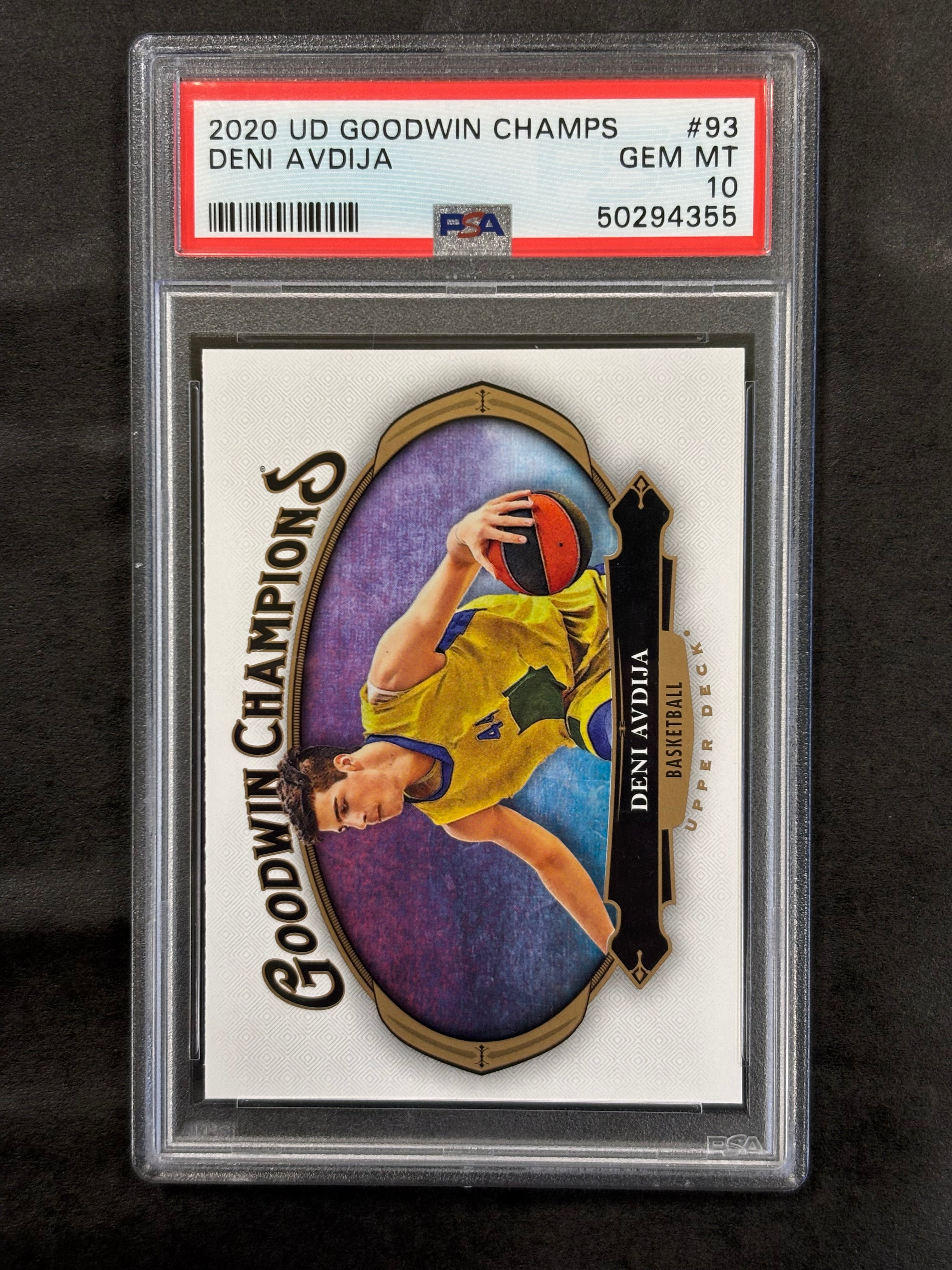 2020 UPPER DECK GOODWIN CHAMPIONS #93 DENI AVDIJA