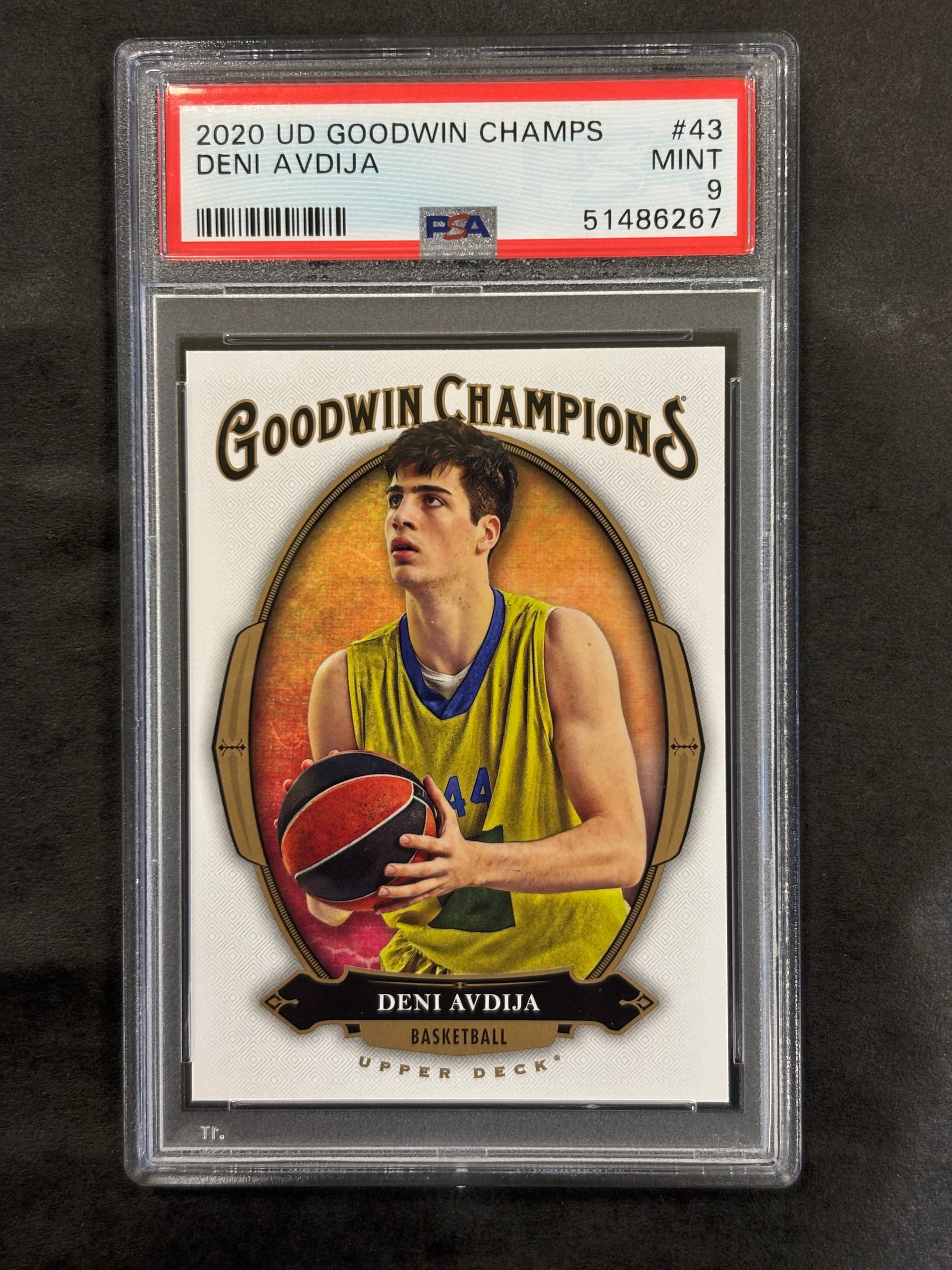 2020 UPPER DECK GOODWIN CHAMPIONS #43 DENI AVDIJA