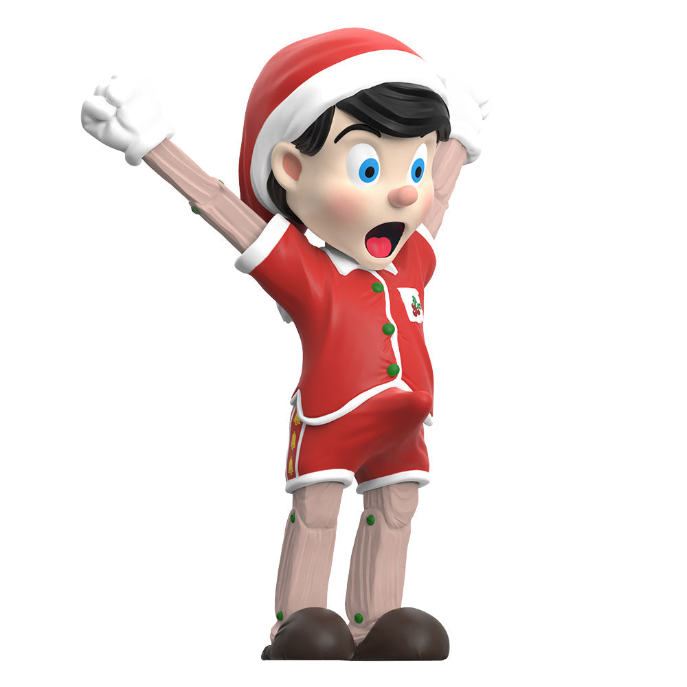 בובת אספנות של פינוקיו בשיתוף פעולה עם המעצב ג'וס גייס כריסמס