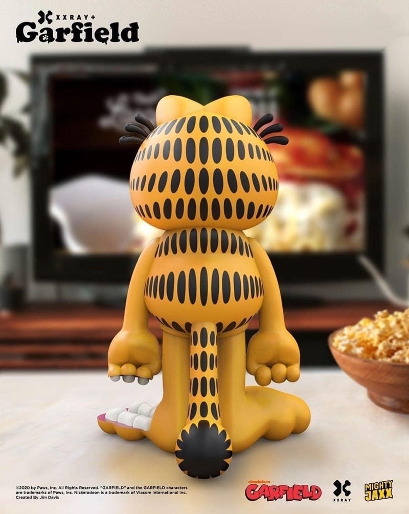 פסל אספנות של גרפילד אנטומי