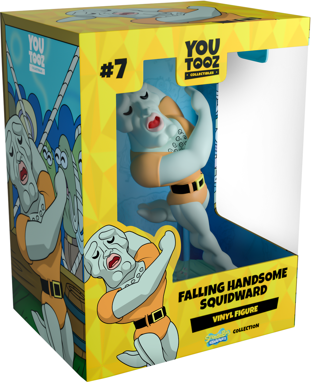 בובת אספנות יוטוז של סקווידוויד החתיך - בוב ספוג
