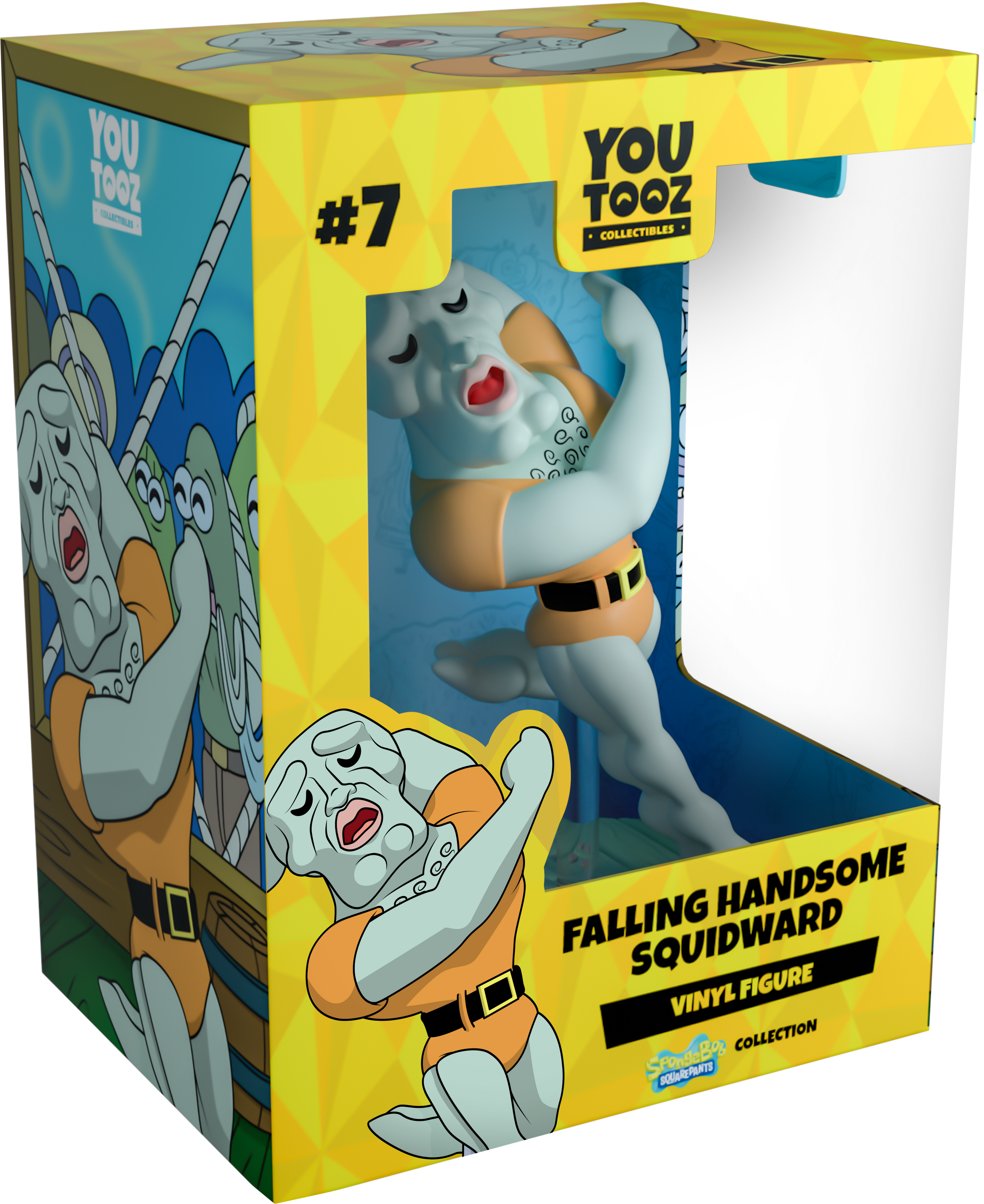 בובת אספנות יוטוז של סקווידוויד החתיך - בוב ספוג