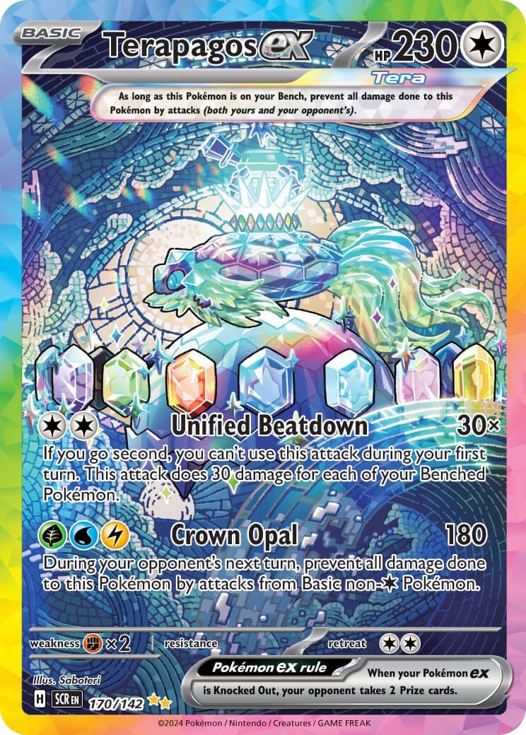 Pokemon English Steller Crown חפיסת קלפי פוקימון