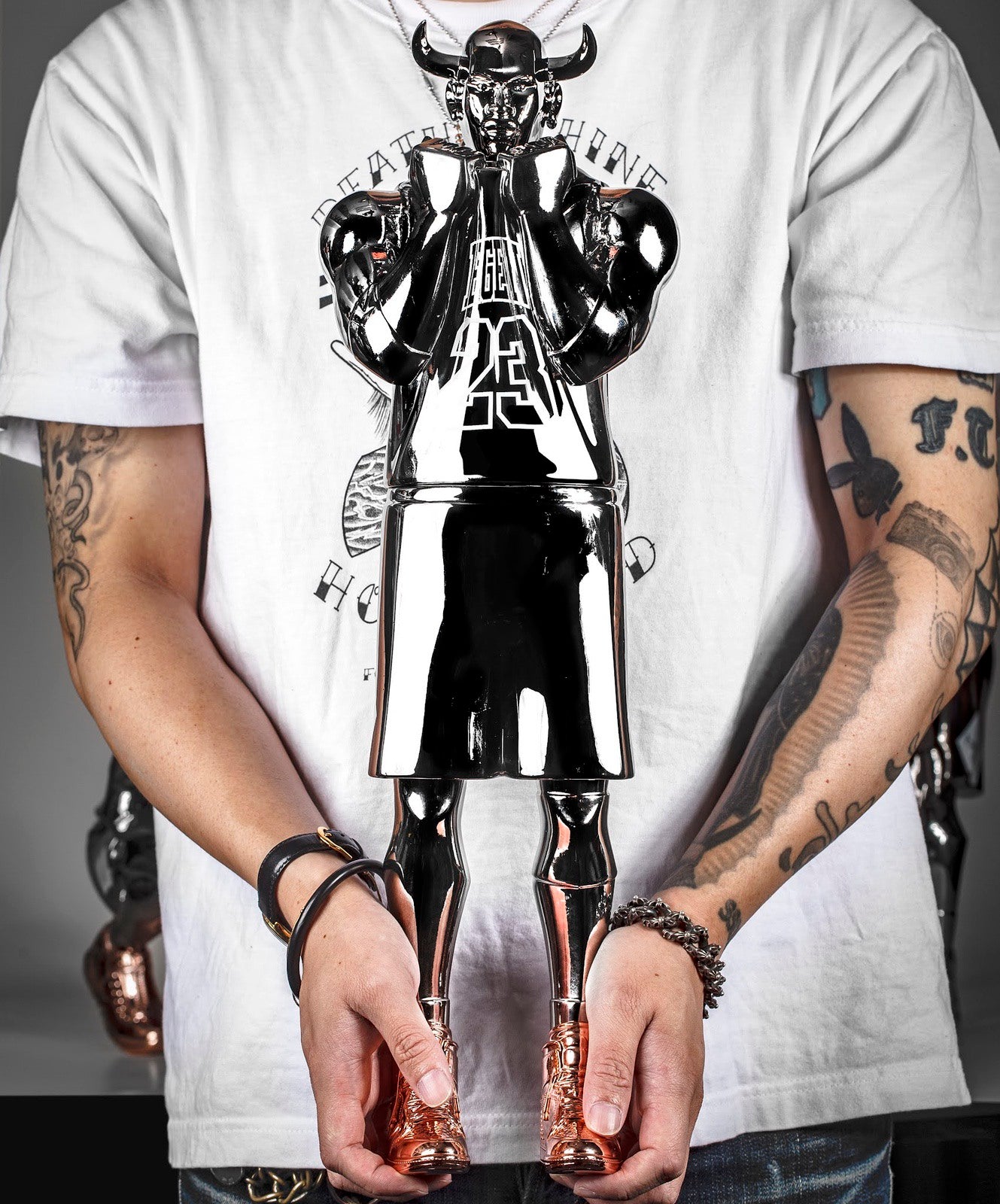 סט פסלי אספנות XL שלושת המלכים - גביע האלופים האגדי - מייקל גו׳רדן