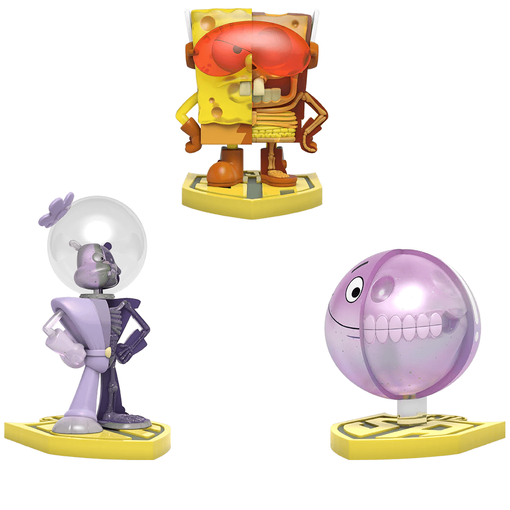 קופסת הפתעה של בוב ספוג גיבורי על