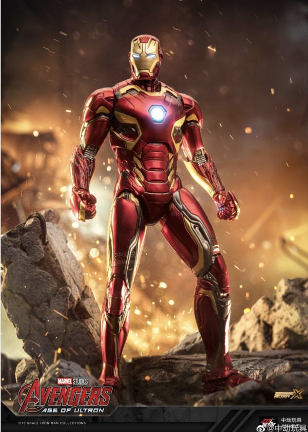 דמות פעולה של איירון מן חליפה MK45