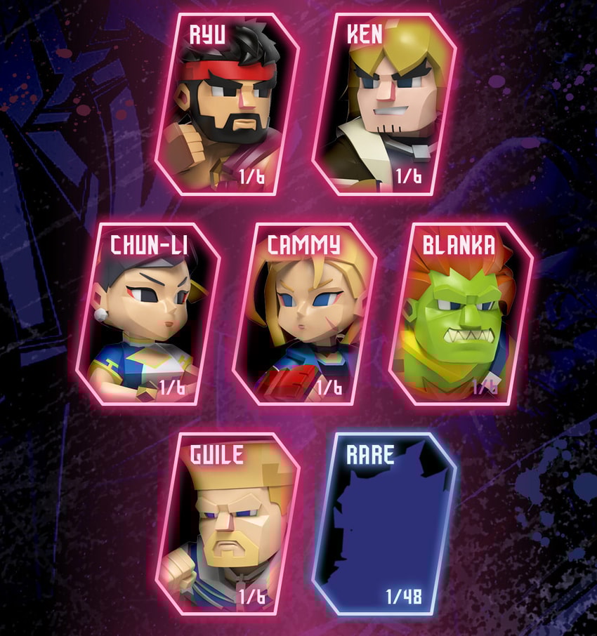 קופסת הפתעה של סטריט פייטר ארקייד